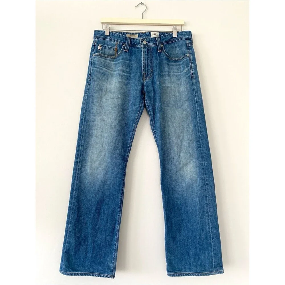 AG Adriano Goldschmied The Protege Straight Leg Jeans Men's 31/30 Medium Wash